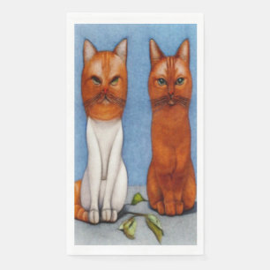 Retro Cats MIx      Napkin