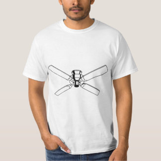 Retro Ceiling Fan Print T-Shirt