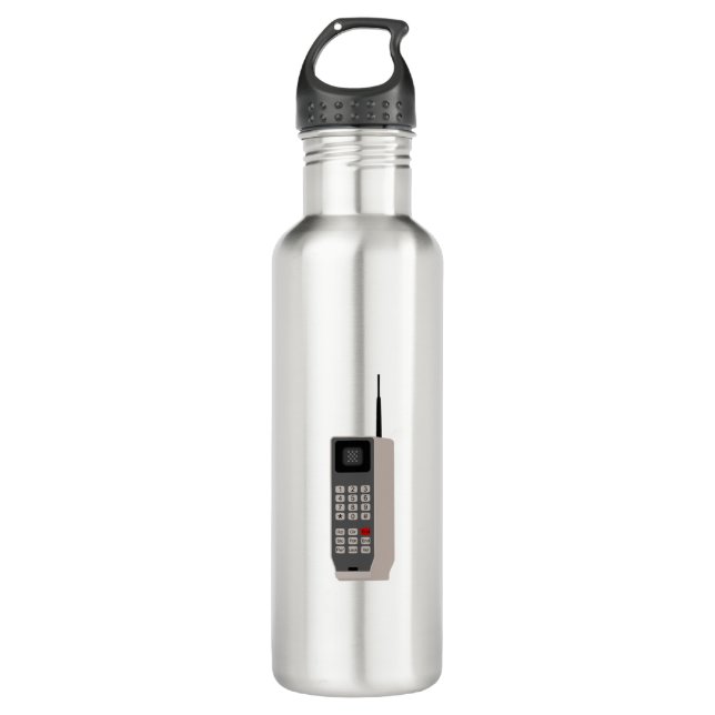 Retro Cell Phone 710 Ml Water Bottle (Front)