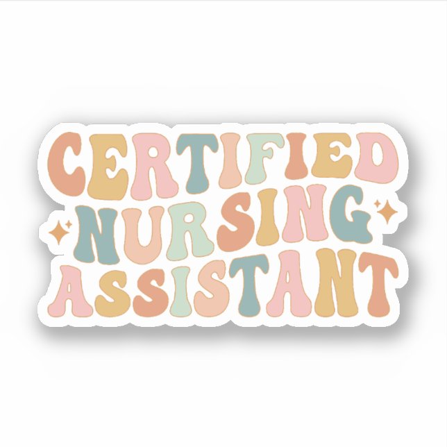 Retro Certified Nursing Assistant, CNA Graduation (Front)