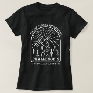 Retro Challenge 2 Classical Conversation CC Tutor T-Shirt