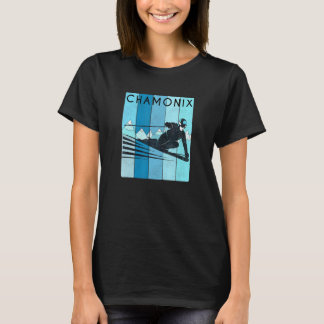 Retro Chamonix France Ski Vintage Chamonix France T-Shirt
