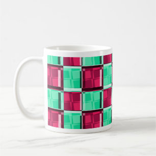Retro Checks Diner Fun Vintage Lounge Coffee Mug
