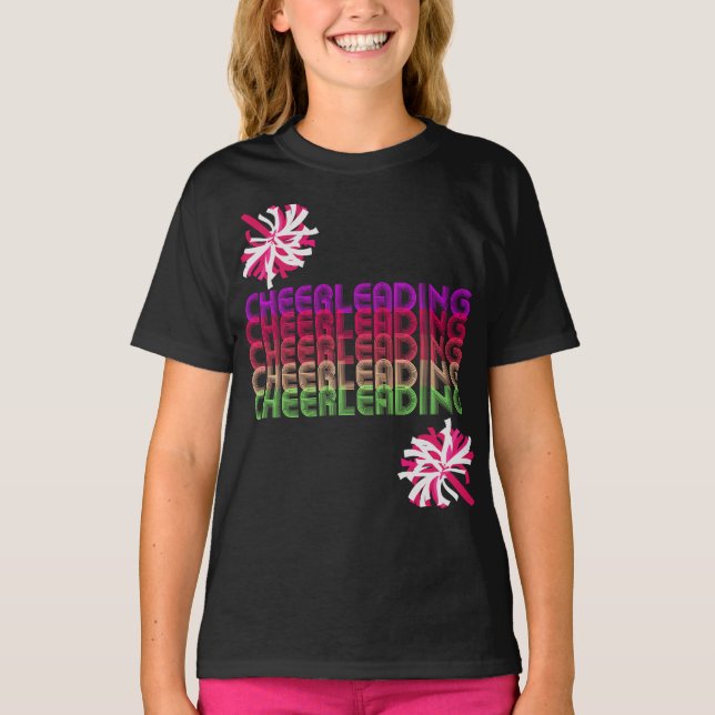 Retro Cheerleading T-Shirt (Front)