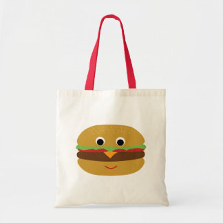 Retro Cheeseburger Tote Bag