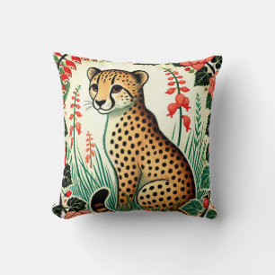 Retro Cheetah Cushion