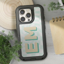 Retro Chequerboard Bold Monogram