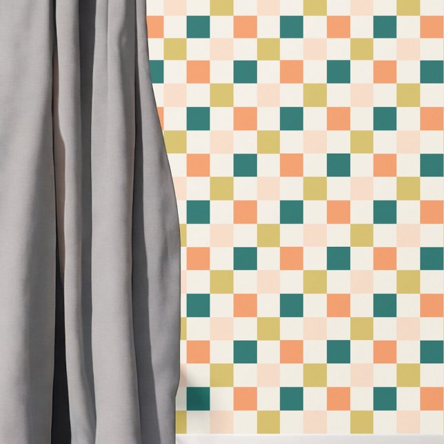 Retro Chequerboard Pattern Wallpaper (Creator Uploaded)