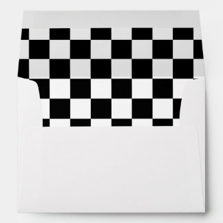 Retro Chequered - Envelope