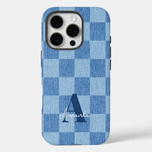 Retro Chequered Fade iPhone 16 Pro Case