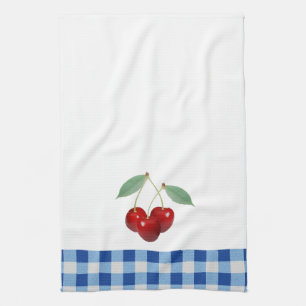 Retro Cherries Kitchen Towel