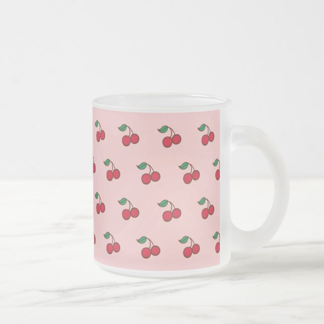 Retro Cherry Coffee Mug (Right)