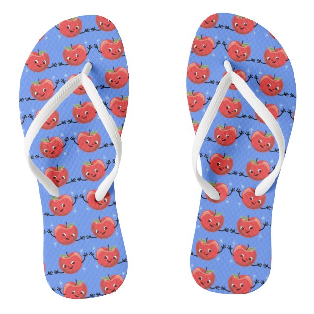 Retro Cherry Guy Flip Flops (Footbed)