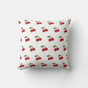 Retro Cherry Pillow