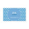 Retro Chevron Stripes Business Card