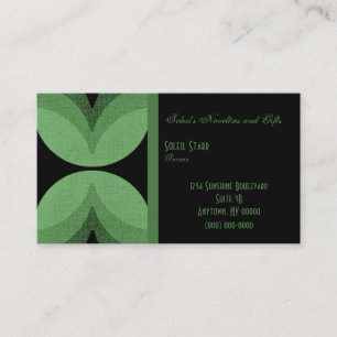 Retro Chic Business Card, Clover Business Card