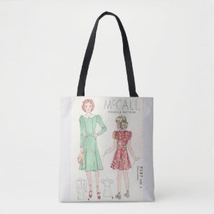 Retro Chic design on a Tote Bag