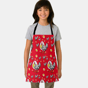 Retro Chickens Apron