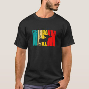 Retro Chihuahua Dog Mum Dad Gift Vintage Chihuahua T-Shirt