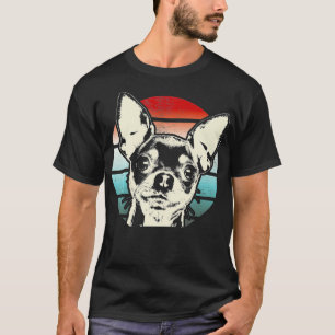 Retro Chihuahua Men Women Kids Gift T-Shirt
