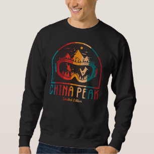Retro China Peak Ski Sweatshirt