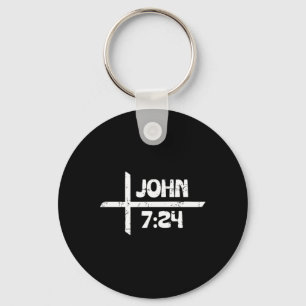 Retro Christian And Tattooed John 724 - Front And Key Ring