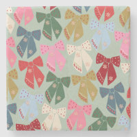 Retro Christmas Bows Coquette