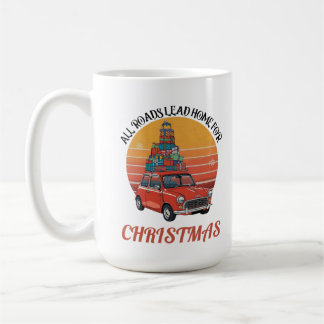Retro Christmas Coffee Mug