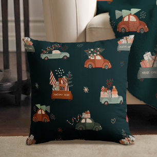 Retro Christmas Cushion