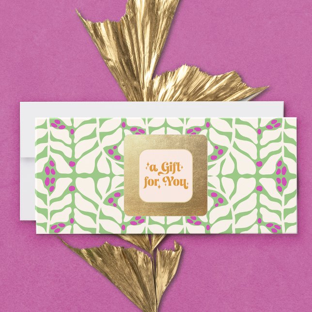 Retro Christmas Gift Certificate (Creator Uploaded)