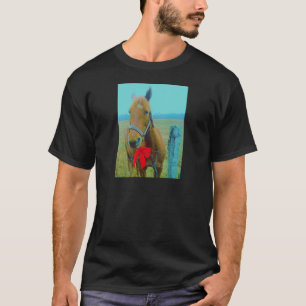 retro Christmas Horse T-Shirt