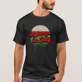 Retro Christmas In July Summer Vacation For Men Wo T-Shirt
