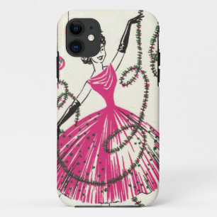 Retro Christmas iPhone Case
