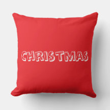 Retro Christmas Pillow | Festive Holiday