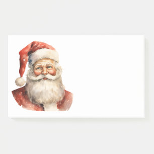 Retro Christmas Santa Claus Post-it Notes