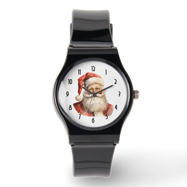 Retro Christmas Santa Claus Watch (Front)