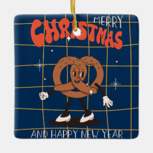 Retro Christmas Tree Cookie Ornament