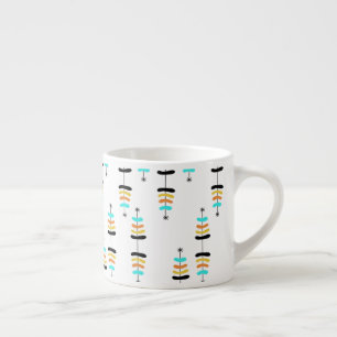 Retro Christmas Tree Espresso Cup