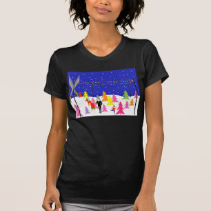 Retro Christmas Tree Farm T-Shirt