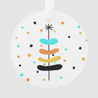 Retro Christmas Tree Ornament