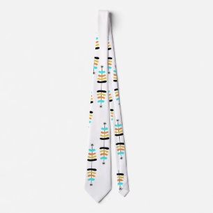 Retro Christmas Tree Tie