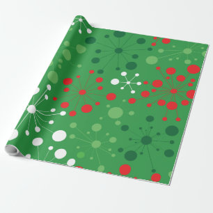 Retro Christmas Wrapping Paper