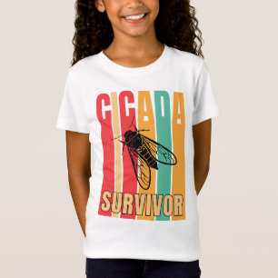 Retro CICADA SURVIVOR T-Shirt
