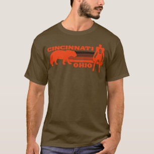 Retro Cincinnati Ohio Distressed T-Shirt