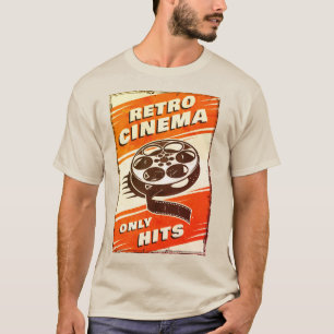 Retro CINEMA Poster T-Shirt