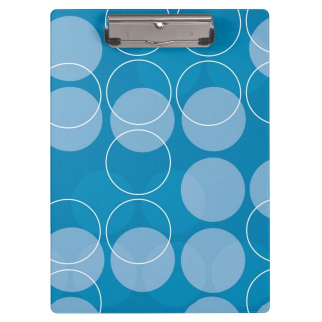 Retro circles clipboard (Front)