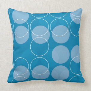 Retro circles cushion