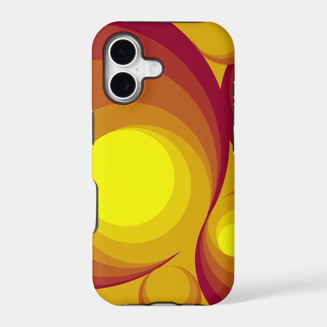 Retro Circles iPhone 5/5S Case (Back)