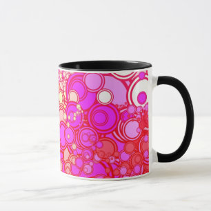 Retro Circles Mug