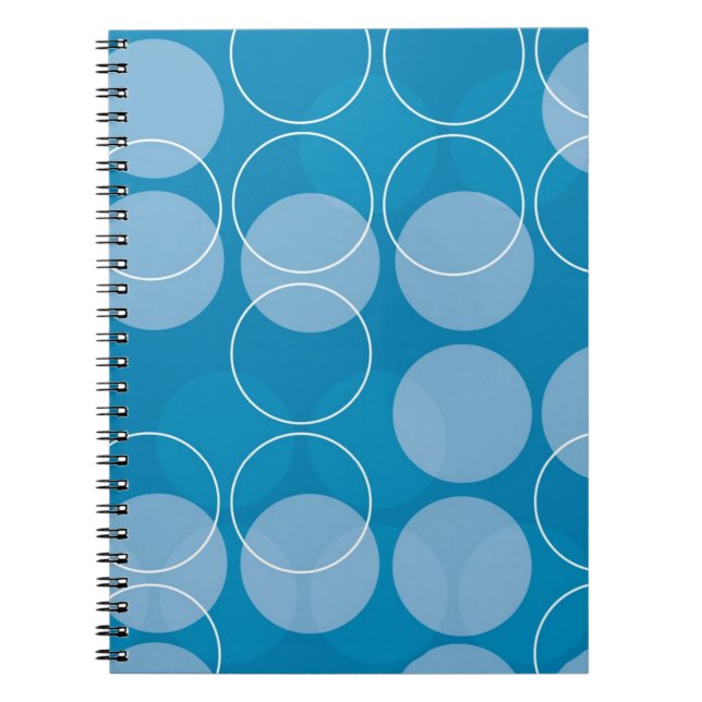 Retro circles notebook (Front)